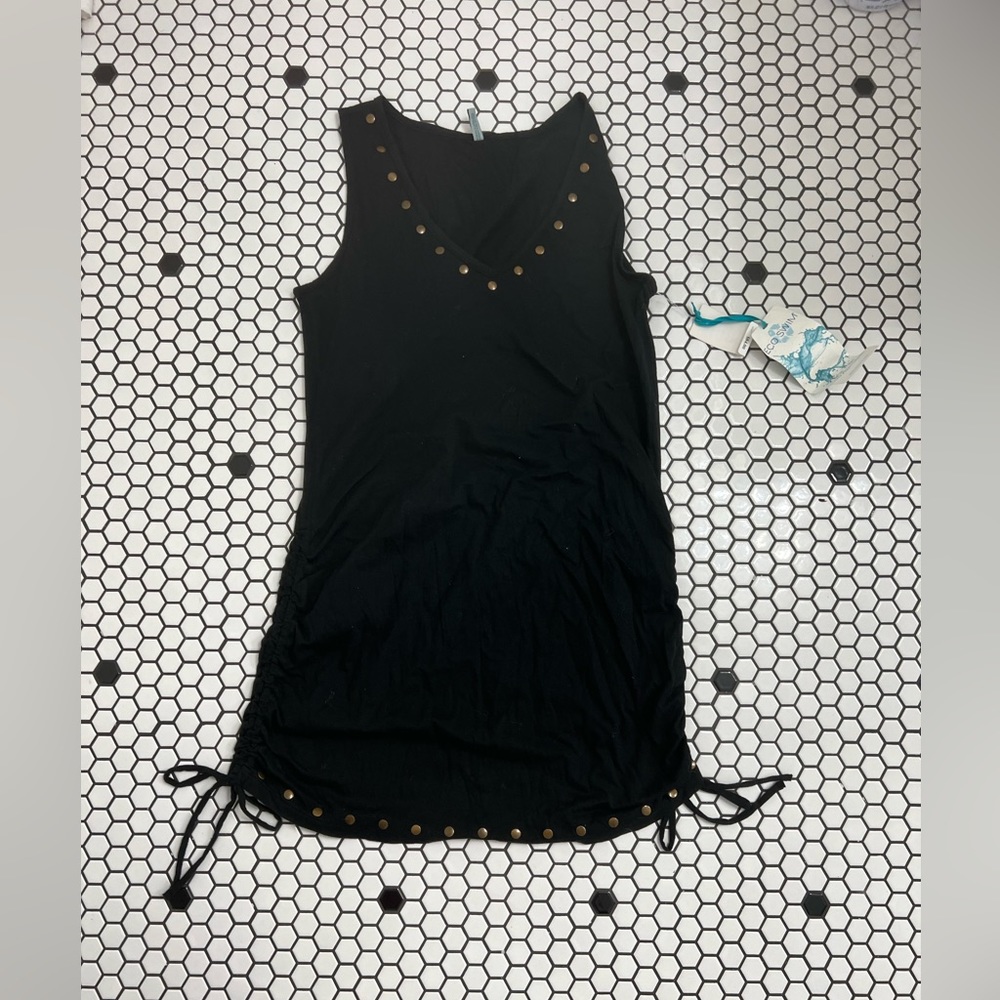 NWT eco swim organic cotton swim cover up dress size small